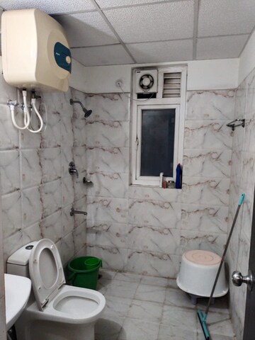 Bathroom in 3 BHK Apartment at Gomti Nagar – for Rent
