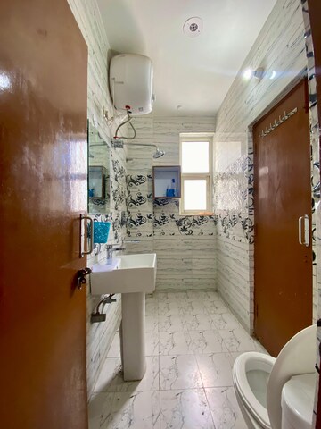 Bathroom in 3 BHK Apartment at Sector 20 – for Rent
