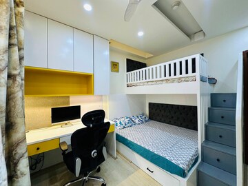 Building Lobby in 4 BHK Apartment at Bhartiya Nikoo Homes Phase 2, Thanisandra Main Road – for Sale