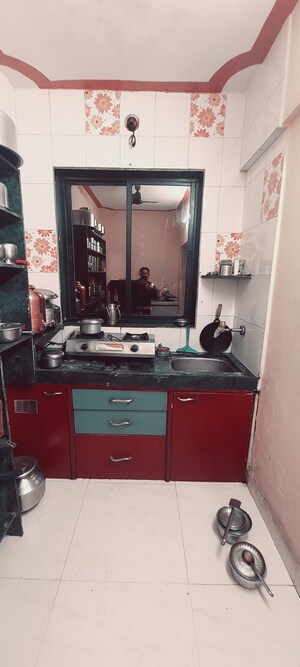 Kitchen in 1 BHK Apartment at Thane West – for Sale