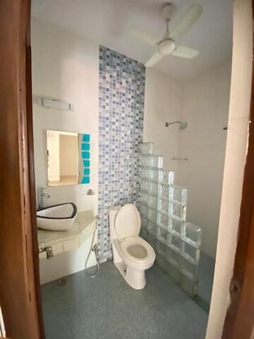 Bathroom in 3 BHK Builder Floor at East Of Kailash – for Rent