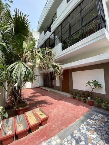 Living Room in 3 BHK Builder Floor at East Of Kailash – for Rent