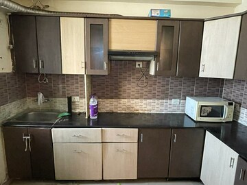 Kitchen in 2 BHK Apartment at JKG Palm Resort, Raj Nagar Extension – for Rent