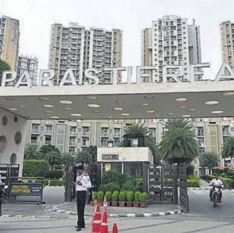 Living Room, paras-tierea-studio-apartments 3 Bedroom 1285 Sq.Ft. Apartment In Sector 137 Noida 8475121