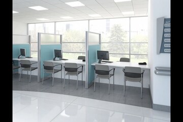 Building Lobby in  Office Space at Balaji Heights Kharadi, Kharadi – for Rent