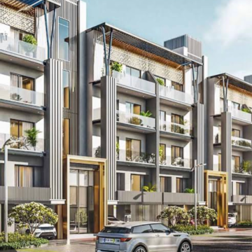 Living Room in 4 BHK Apartment at BPTP Mansions Park Prime, Sector 66 – for Sale