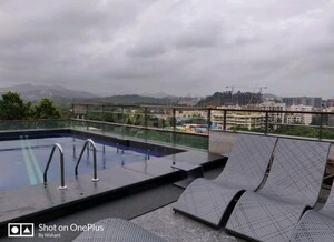 Balcony in 2 BHK Apartment at Kanakia Rainforest, Andheri East – for Rent