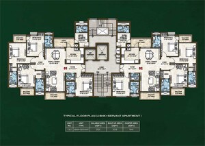 Balcony in 4 BHK Apartment at Omaxe Metro City, Kalli Paschim – for Sale