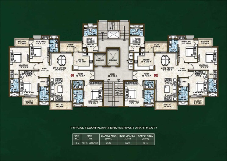 Balcony, omaxe-metro-city 4 Bedroom 2525 Sq.Ft. Apartment In Kalli Paschim Lucknow 8475248
