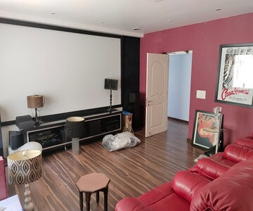 Living Room in 4 BHK Villa at Cyber Nest, Kondapur – for Sale