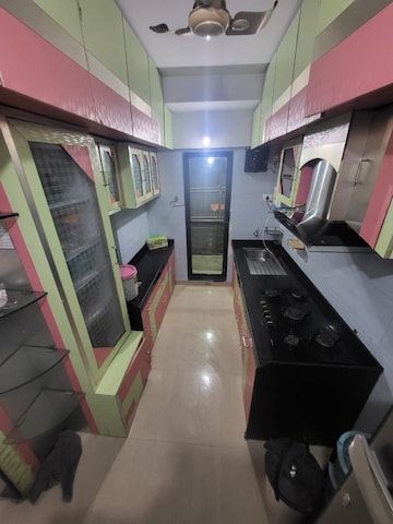 Building Lobby in 3 BHK Apartment at Atul Blue Meadows, Andheri East – for Rent