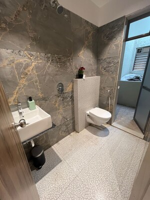 Bathroom in 1 BHK Apartment at Kapleshwara Residency, Dombivli East – for Sale