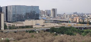 Living Room in 3 BHK Apartment at Sai Vishwamukha, Seawoods – for Sale