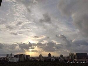 Living Room in 3 BHK Apartment at Sai Vishwamukha, Seawoods – for Sale