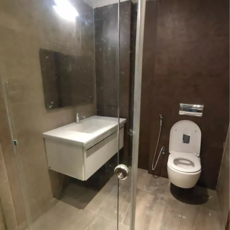 Bathroom, utopia-garden-grove-mall 4 Bedroom 2000 Sq.Ft. Apartment In Chikoowadi Mumbai 8475485