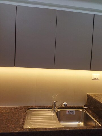 Floor Plan in 2 BHK Apartment at L & T Seawoods Residences Phase 1 Part A, Seawoods – for Rent