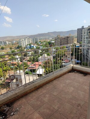 Balcony in 2 BHK Apartment at Kumar Palmcrest, Pisoli – for Sale