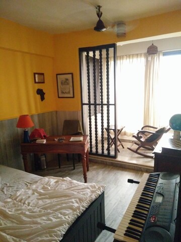 Master Bedroom in 1 BHK Apartment at Sun N Sea, Andheri West – for Rent