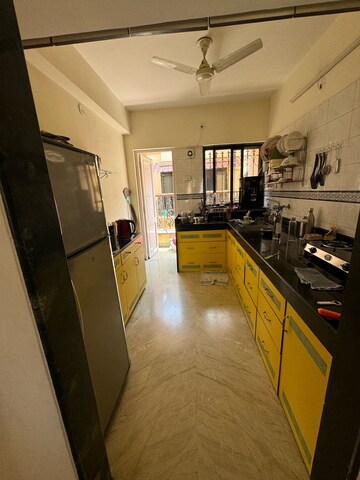 Kitchen in 2 BHK Penthouse at Flower Valley Apartment, Wanowrie – for Rent