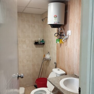 Bathroom in 2 BHK Apartment at Mahagun Mantra I, Sector 10 Greater Noida – for Rent