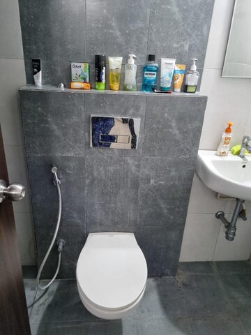 Attached Bathroom in 2 BHK Apartment at Shapoorji Pallonji Joyville Hinjewadi, Hinjewadi – for Rent