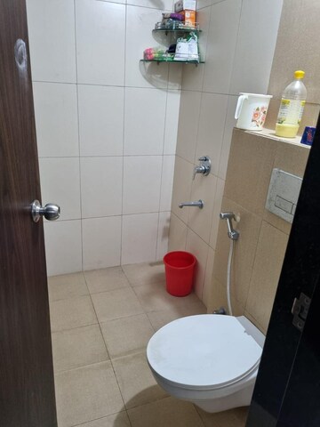 Bathroom in 2 BHK Apartment at Shapoorji Pallonji Joyville Hinjewadi, Hinjewadi – for Rent