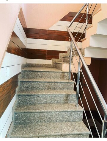 Staircase in 3 BHK Apartment at Dilshad Garden – for Sale