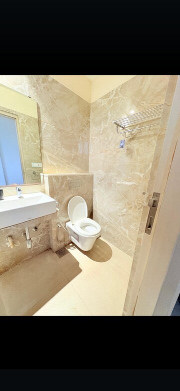 Bathroom in 3.5 BHK Apartment at Elanza, Malad West – for Rent
