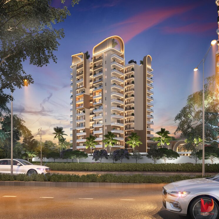 Living Room, skyline-elevate 3 Bedroom 1138 Sq.Ft. Apartment In Ramgarh Bhudda Zirakpur 8476116