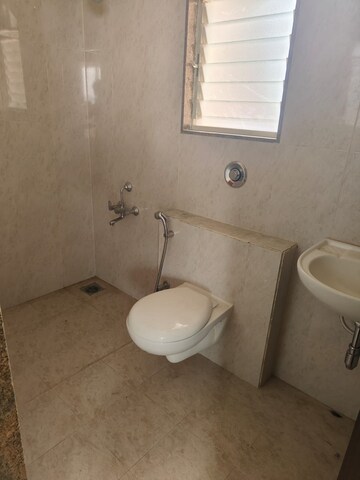 Bathroom in 3 BHK Apartment at Puranik Aldea Espanola, Baner – for Rent