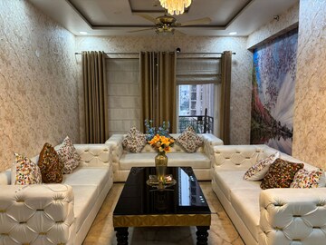 Living Room in 3 BHK Apartment at Indrapuram – for Sale