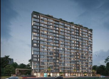 Living Room in 1 BHK Apartment at Veena Synergy, Andheri East – for Sale