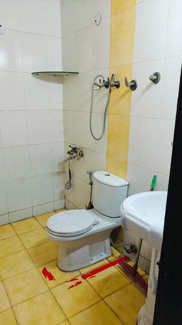 Bathroom in 4 BHK Apartment at Indrapuram – for Sale