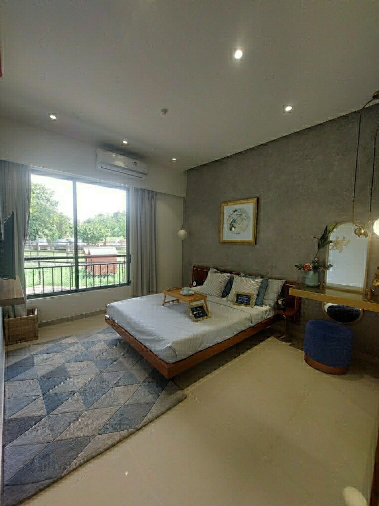 Master Bedroom, shapoorji-pallonji-joyville-hadapsar-annexe 3 Bedroom 1050 Sq.Ft. Apartment In Hadapsar Pune 8476493