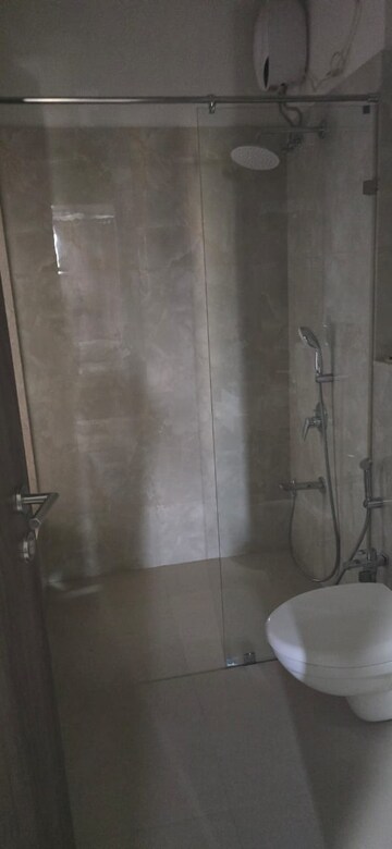 Bathroom in 3 BHK Apartment at L & T Seawoods Residences Phase 1 Part A, Seawoods – for Rent