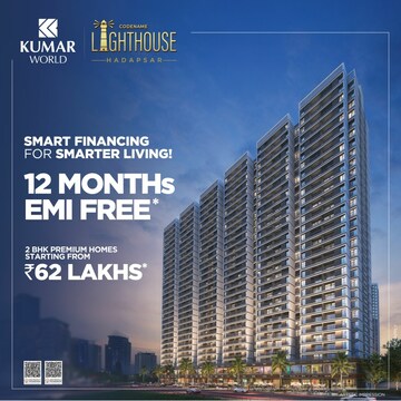 Master Plan in 2 BHK Apartment at Hadapsar – for Sale