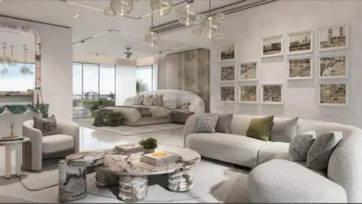 Master Bedroom, elan-the-emperor 4 Bedroom 4223 Sq.Ft. Apartment In Panwala Khusropur Gurgaon 8476605