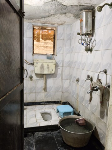 Bathroom in 2 BHK Apartment at Alpa Park CHS, Ghatkopar West – for Rent