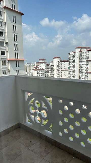 Balcony in 3 BHK Apartment at Dlf New Town Heights, Rajarhat New Town – for Sale