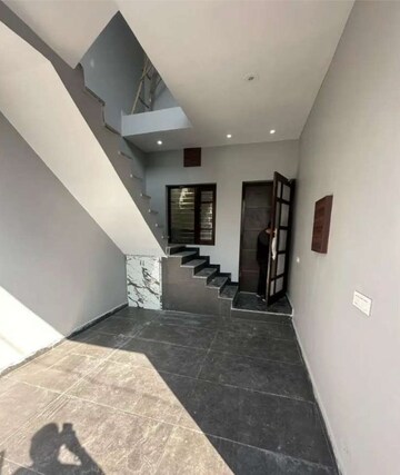 Parking in 3 BHK Independent House at Panchsheel Enclave Plots, Dhakoli Village – for Sale