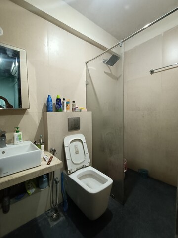Bathroom in 2 BHK Apartment at Cloud 36 Mumbai, Ghansoli – for Rent