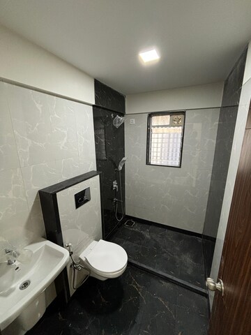 Bathroom in 3 BHK Apartment at Gurukrupa Vyom, Juhu – for Rent