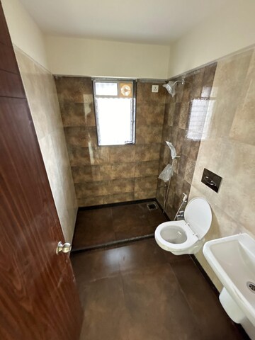 Bathroom in 3 BHK Apartment at Gurukrupa Vyom, Juhu – for Rent