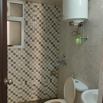 Bathroom in 3 BHK Apartment at Aditya City Apartments, Shahpur Bamheta – for Rent