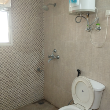 Bathroom in 3 BHK Apartment at Aditya City Apartments, Shahpur Bamheta – for Rent