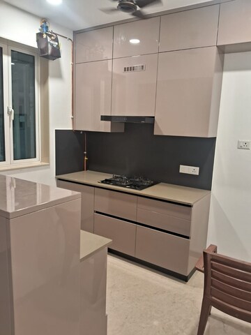 Kitchen in 2 BHK Apartment at Aurum Q Residences, Ghansoli – for Rent