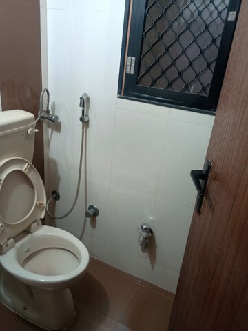 Bathroom in 1 BHK Apartment at Hiranandani Estate Oyster, Ghodbunder Road – for Rent