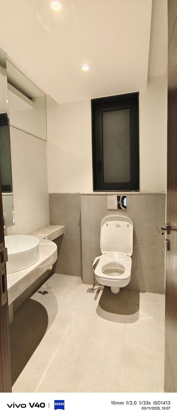 Bathroom in 3 BHK Builder Floor at Defence Colony – for Rent