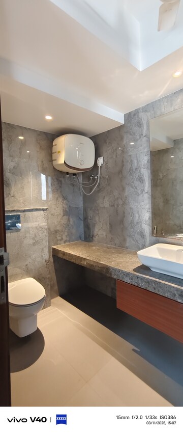 Bathroom in 3 BHK Builder Floor at Defence Colony – for Rent
