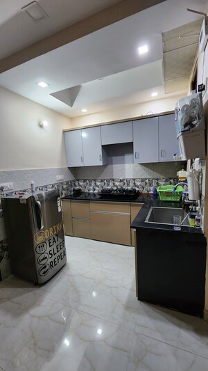 Kitchen in 2 BHK Builder Floor at Ambika Apartments Vaishali, Sector 1 Vaishali – for Sale